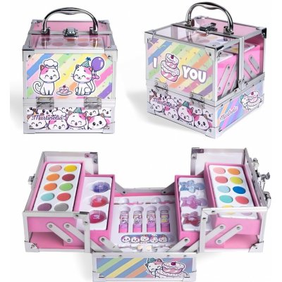 Dětský kosmetický kufřík rozkládací – Zboží Dáma