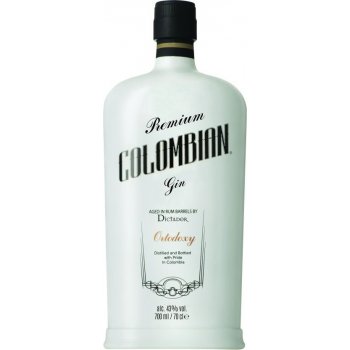 Dictador Colombian Aged Gin Ortodoxy 43% 0,7 l (holá láhev)