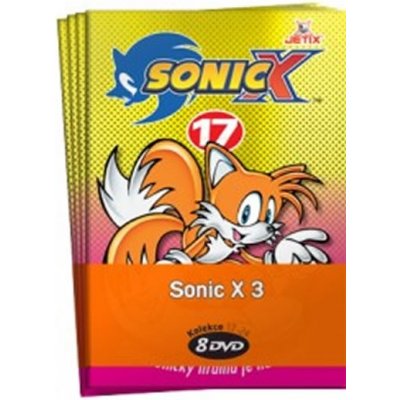 Sonic X 3. - kolekce 8 DVD – Zboží Mobilmania