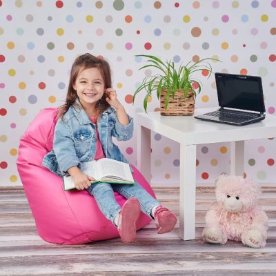 Divio sedací vak kids růžový – Zbozi.Blesk.cz