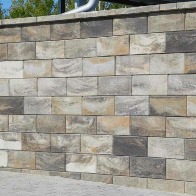 Prvek plotový Best Luneta IV colormix arabica – 400×200×200 mm – Hledejceny.cz