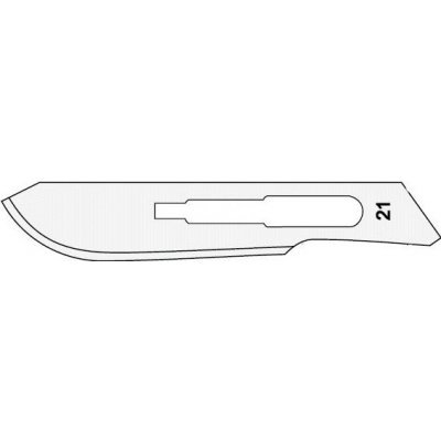 Surgeon Čepelka skalpelová Carbon Steel 100 ks č. 21 – Hledejceny.cz