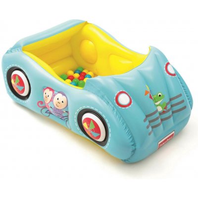 BESTWAY 93535 Fisher-Price auto s míčky 119 x 79 x 51 cm – Zboží Dáma