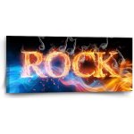 Sablio Obraz Rock - 110x50 cm – Hledejceny.cz