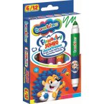 Kiki Bambino Oboustranné fixy Jumbo 6 ks/12 barev KX5477 – Sleviste.cz
