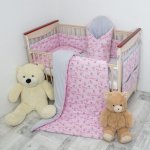 Esito povlečení Teddy Bears z Jersey šedé 100 x 135 60 x 40 cm – Zboží Dáma