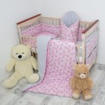 Esito povlečení Teddy Bears z Jersey šedé 100 x 135 , 60 x 40 cm – Zboží Mobilmania