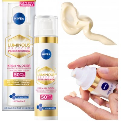 Nivea Cellular Luminous 630 denní krém proti pigmentovým skvrnám 40 ml – Sleviste.cz