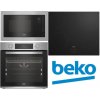 Set domácích spotřebičů Set Beko BBIM12301X + HII64401MT + BMOB20231BG