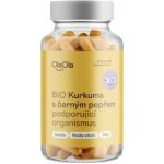 OlaOla BIO Kurkuma s černým pepřem podporující organismus 90 kapslí – Hledejceny.cz