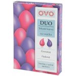 OVO Duo tekuté potravinářské barvivo červená a fialová 2 × 20 ml – Hledejceny.cz