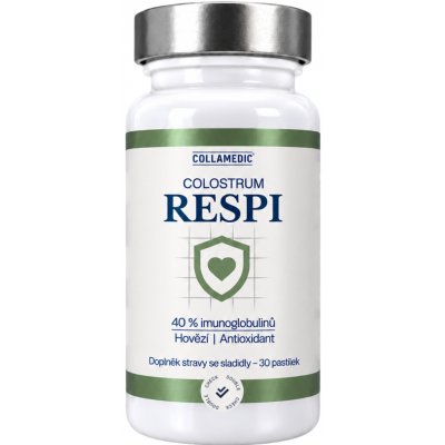 COLLAMEDIC Colostrum Respi pastilky 30 ks – Hledejceny.cz