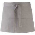 Premier Workwear Pracovní zástěra krátká s kapsami PR155 Silver Pantone 428 60x33cm – Hledejceny.cz