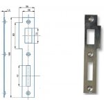 Hobes levý protiplech 2/2 185/28 BZn 100089 – Sleviste.cz