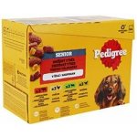 Pedigree Senior Výběr v želé 4 druhy 12 x 100 g – Hledejceny.cz