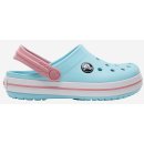 Dětské žabky a pantofle Crocs Crocband Clog K Ice Blue White