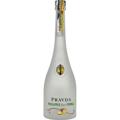 Vodka Pravda Pineapple 37,5% 0,05 l (holá láhev) – Hledejceny.cz