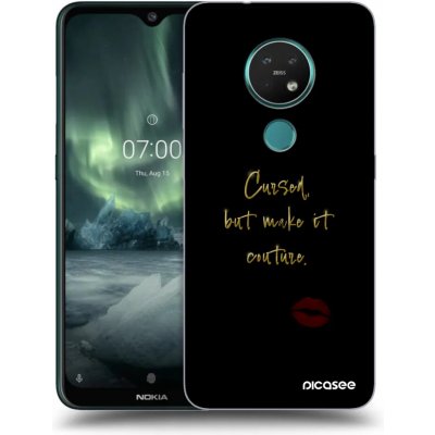 Picasee silikonový průhledný obal pro Nokia 7.2 - Cursed – Zboží Živě