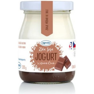 Agrola Jogurt z Jižních Čech Čokoláda 200 g – Zboží Dáma
