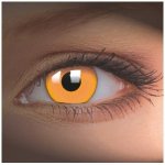 MaxVue Vision Crazy čočky UV Glow Orange svítící roční 2 ks – Hledejceny.cz