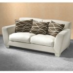 Dadka bavlna Vlny banánové na tmavě hnědém 40 x 40 cm – Zboží Mobilmania