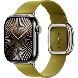 Apple Watch 42mm zelenožlutý řemínek s moderní přezkou - Medium MXW73ZM/A