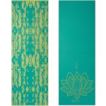 Gaiam TURQUOISE LOTUS Yoga Mat – Zboží Mobilmania