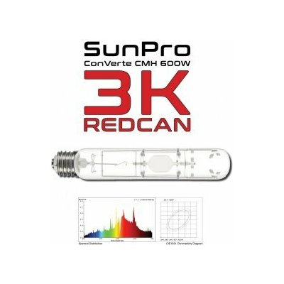 Výbojka SunPro Converte CMH 600W 3K - RedCan – Hledejceny.cz