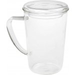 Oxalis Itaka skleněný hrnek s víčkem 51067 400 ml – Sleviste.cz