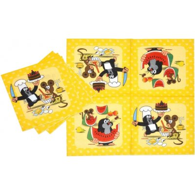 Ubrousek 33x33 cm KRTEČEK – Sleviste.cz