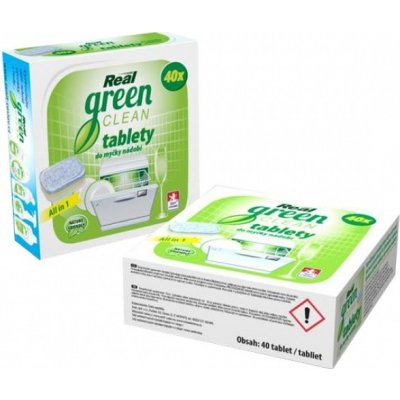 Greli Real green tablety do myčky 40 ks