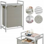 Songmics File 65 L bílo-šedý – Zboží Dáma