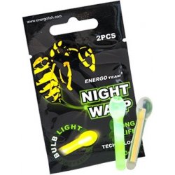 Energofish Chemické světlo Night Wasp Bulb zelené 3mm 2ks
