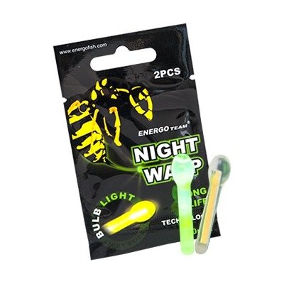 Energofish Chemické světlo Night Wasp Bulb zelené 3mm 2ks – Zboží Mobilmania