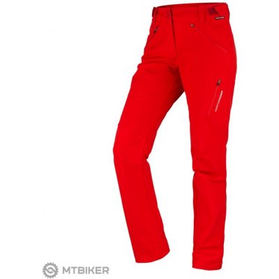Northfinder Dámské trekingové strečové kalhoty ASIA, rudá