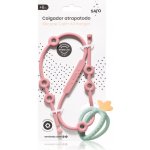 Saro Baby Silicone Catch All Hanger silikon šňůrka pink 1 ks – Zboží Dáma