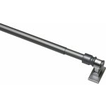 Gardinia Kavárenská tyčka California, stříbrná matná, pr. 12 mm, 85 - 135 cm – Hledejceny.cz