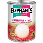 Twin Elephants Rambutan v sirupu 565 g – Zboží Dáma