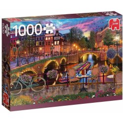 JUMBO Vodní kanály v Amsterdamu 1000 dílků