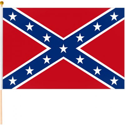 Vlajka konfederace 45x30cm – Sleviste.cz