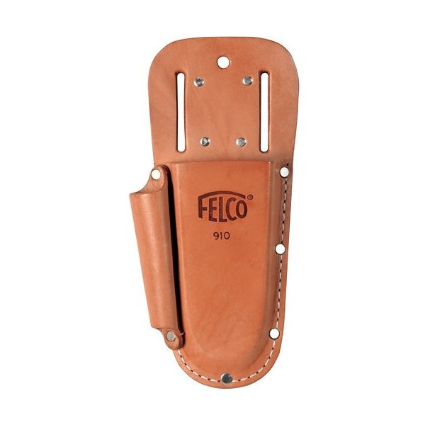 Brousek na nůž Pouzdro FELCO 910+ kožené na nůžky Felco a na brousek Felco 903