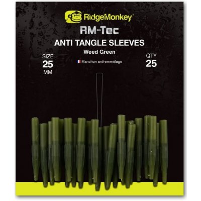 RidgeMonkey Anti Tangle Sleeves převleky proti zamotání 25 mm zelená 25 ks – Zboží Mobilmania