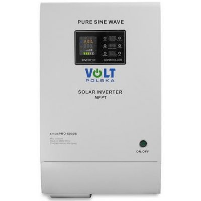 Solární regulátor VOLT Sinus Pro 5000 S 48/230V 5000VA 3500W MPPT 60A | Zboží Auto