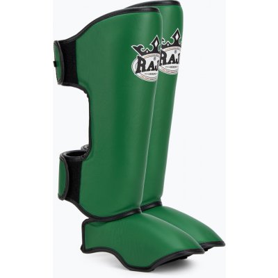 RAJA BOXING Chrániče holení a chodidel Lightweight Shin Guards Genuine Leather dark green – Zboží Dáma