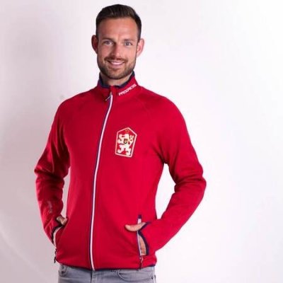 Progress sportovní ČSSR retro mikina TIMUR červená – Zboží Dáma