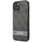 Pouzdro Guess PU 4G Stripe iPhone 13 mini šedé – Hledejceny.cz