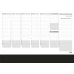 Baloušek Stolní Stolní plánovač A2 týd. mapa s lištou 50 listů OS100-23 2023 – Hledejceny.cz
