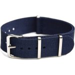 NATO Strap Modrá NTS004 šíře – Zboží Mobilmania