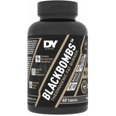 Dorian Yates Black Bombs 60 tablet – Zboží Mobilmania