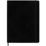 Moleskine Zápisník - měkké desky černý B5 čtverečkovaný – Zboží Dáma